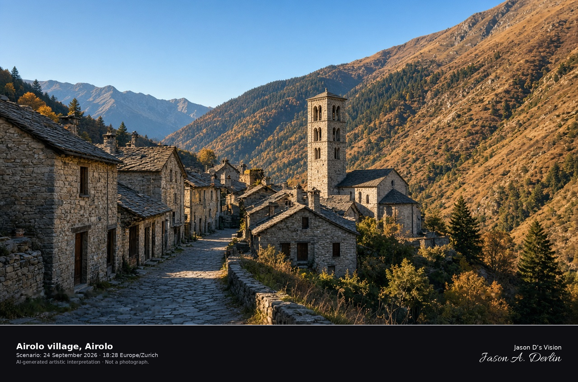 Airolo village, Airolo