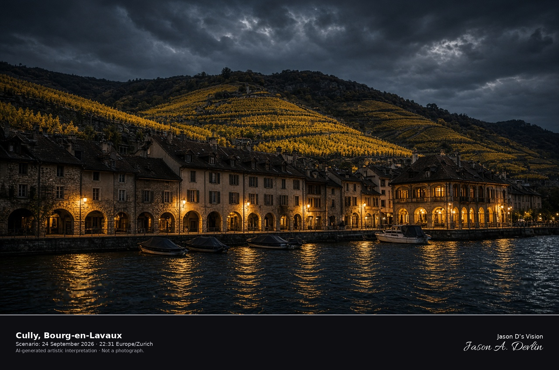 Cully, Bourg-en-Lavaux