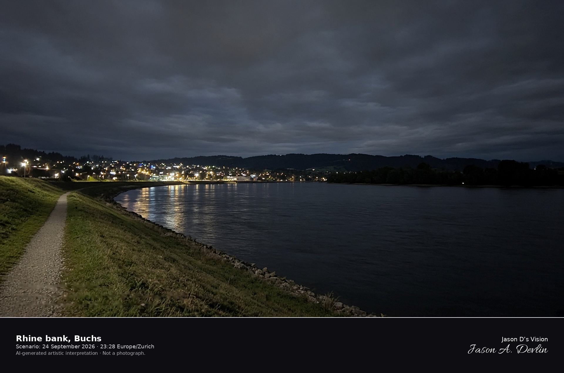 Rhine bank, Buchs