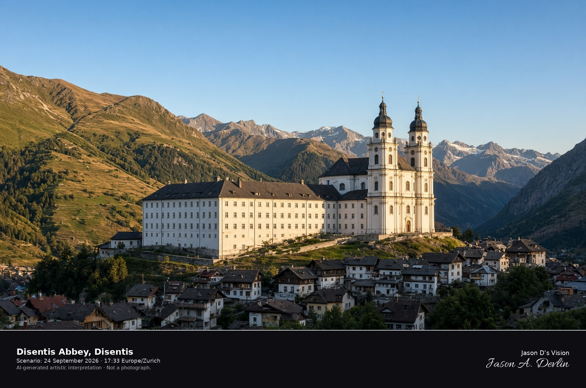 Disentis Abbey, Disentis