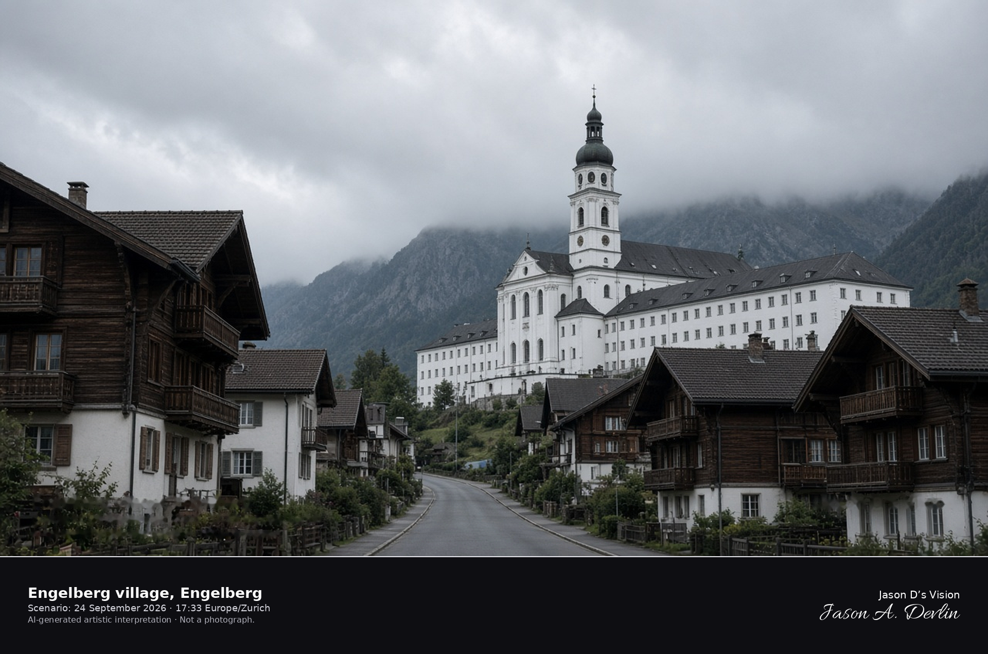 Engelberg village, Engelberg