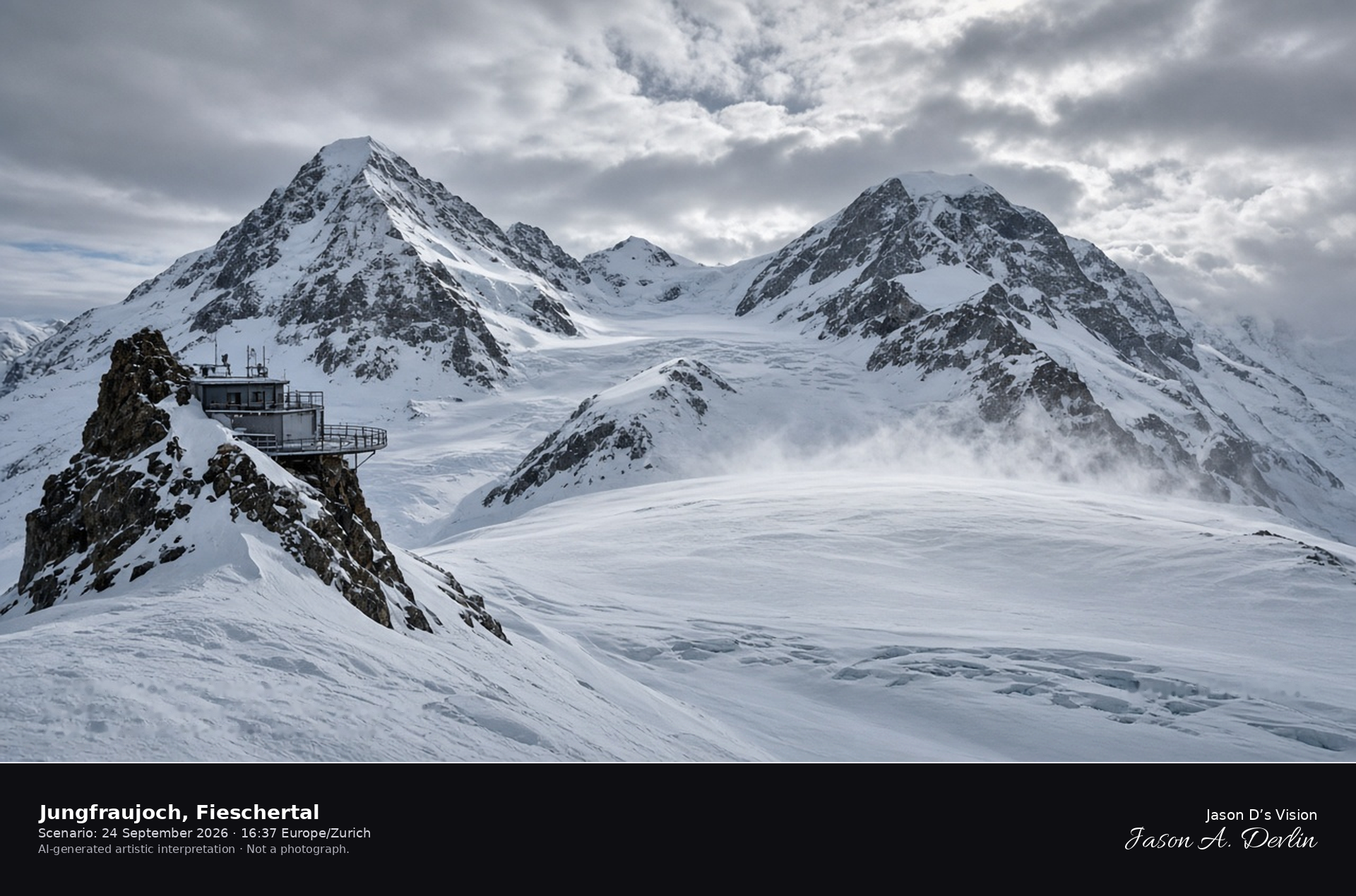 Jungfraujoch, Fieschertal