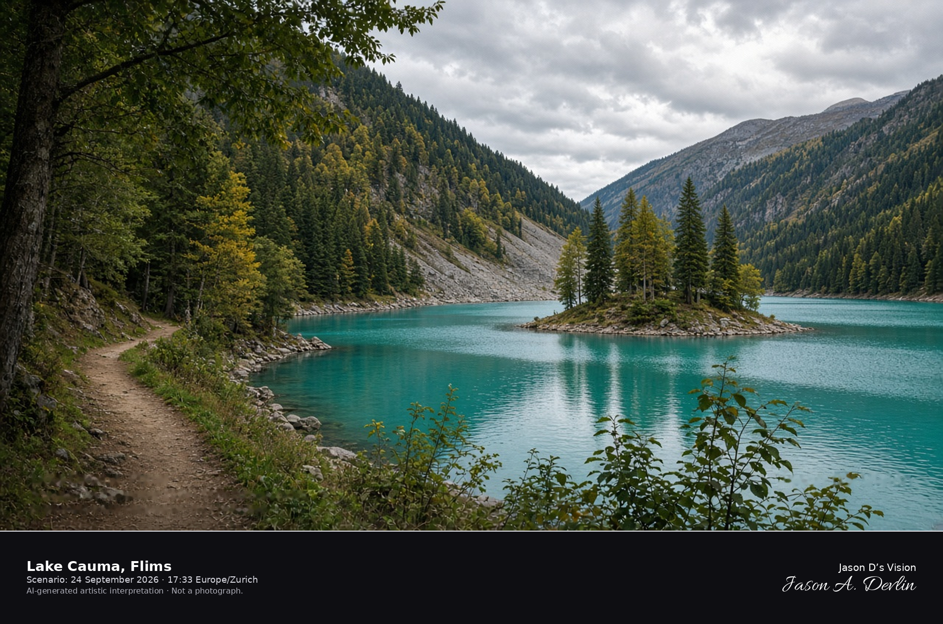 Lake Cauma, Flims