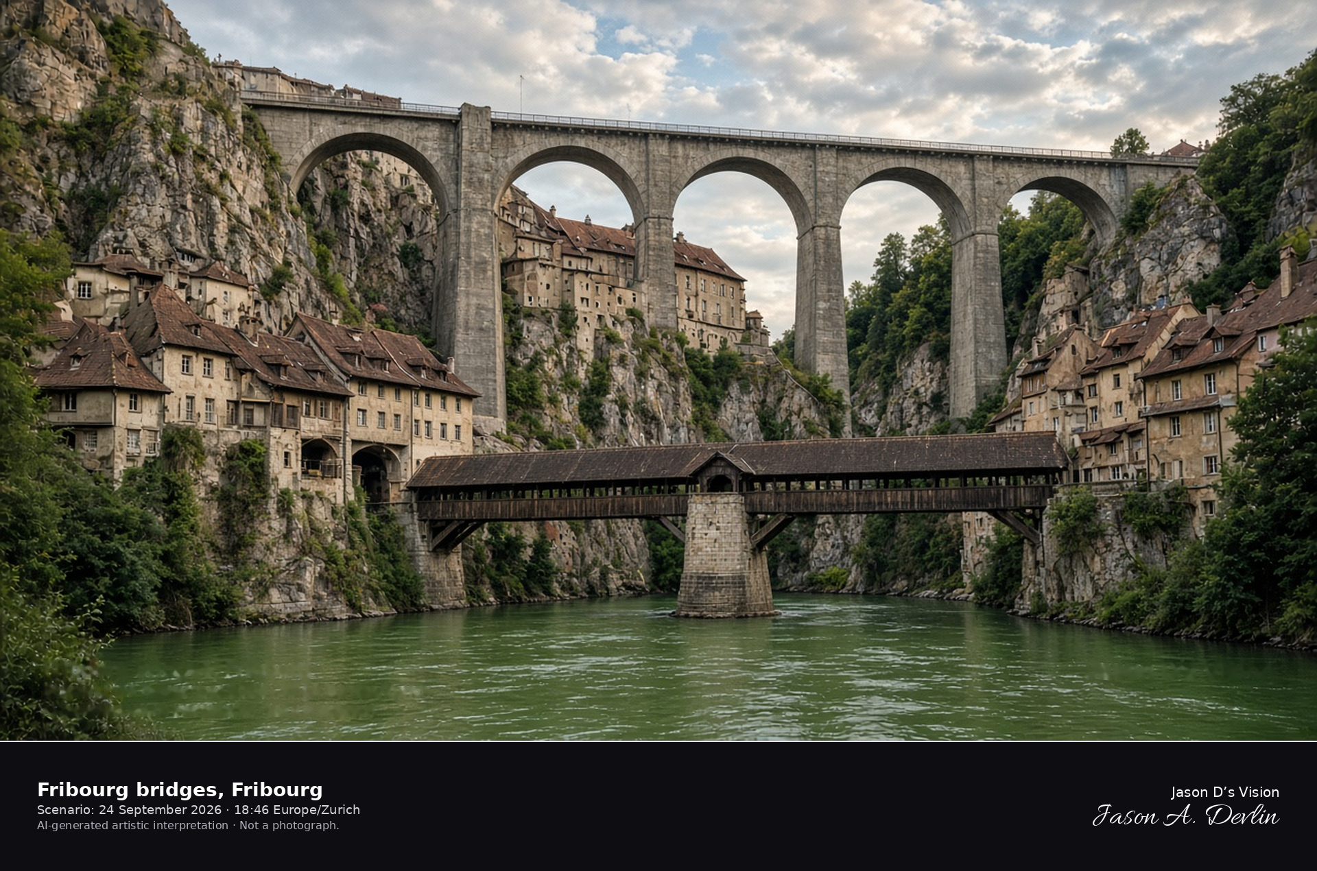 Fribourg bridges, Fribourg