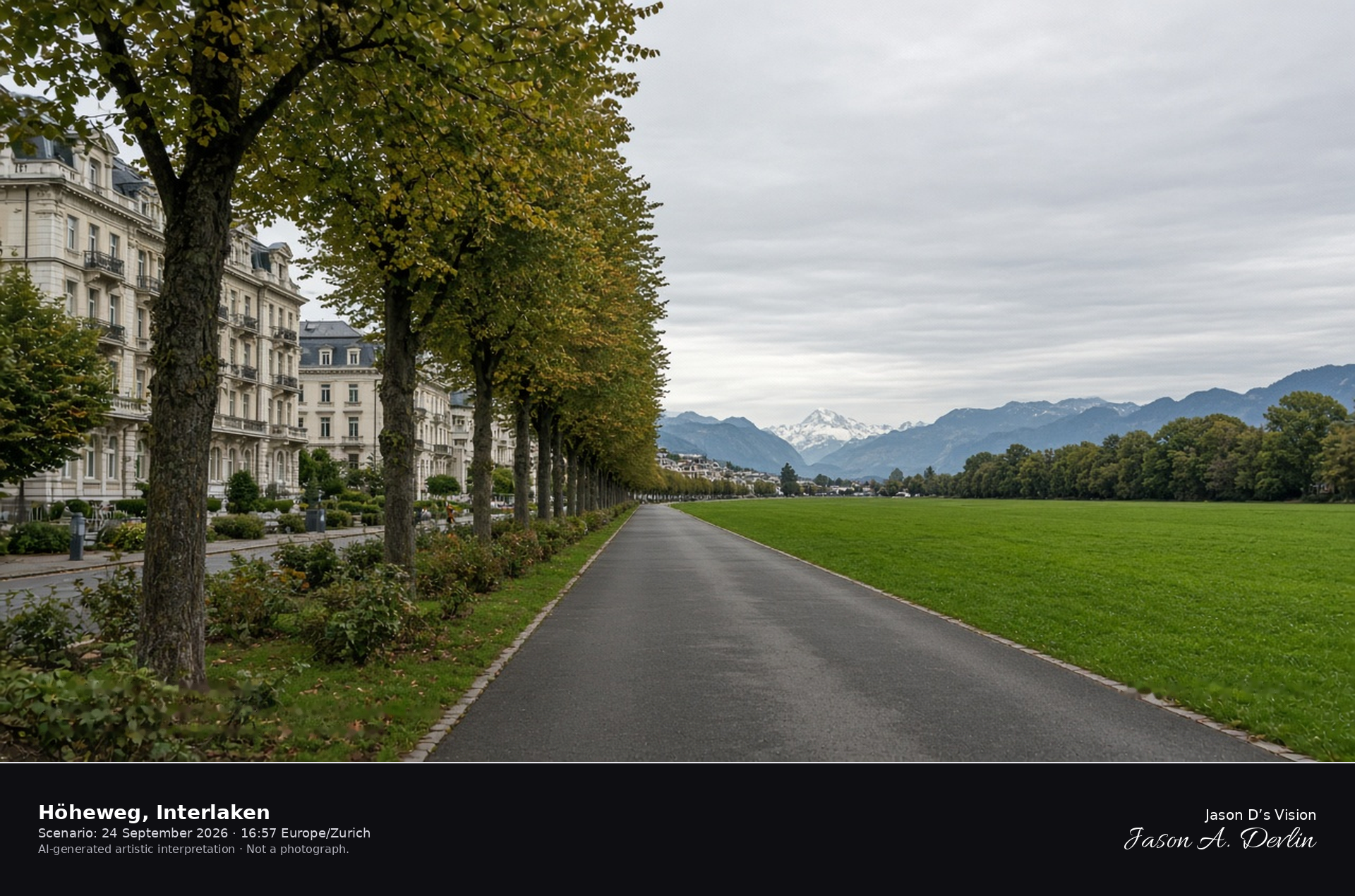 Höheweg, Interlaken
