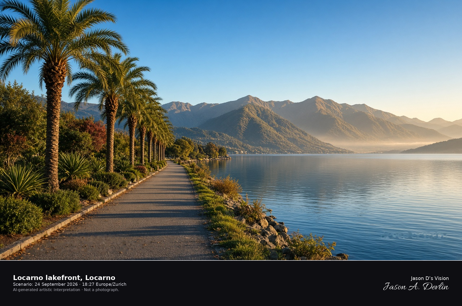 Locarno lakefront, Locarno