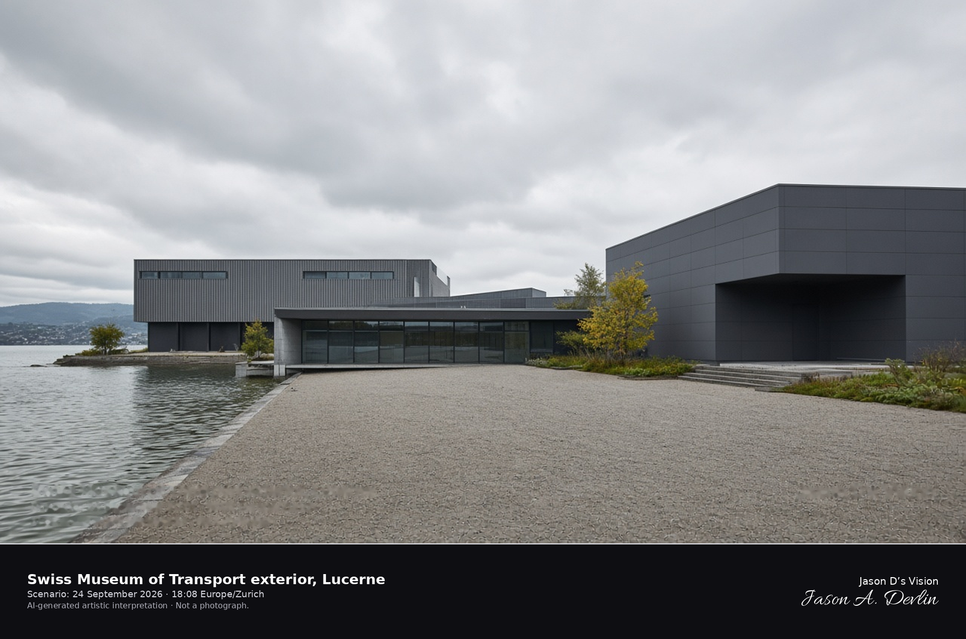 Swiss Museum of Transport exterior, Lucerne