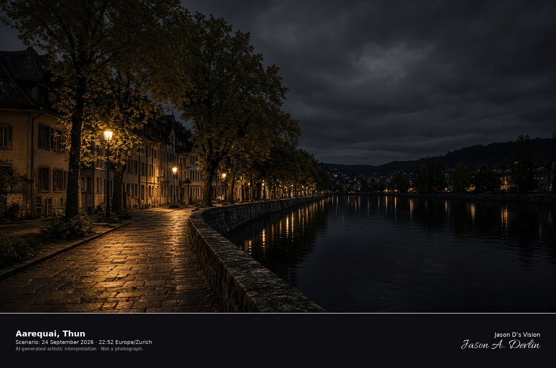Aarequai, Thun