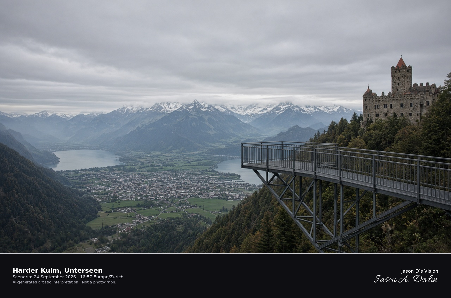 Harder Kulm, Unterseen